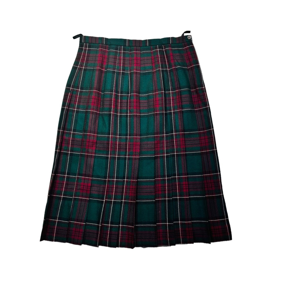 VTG Scottish Tartan Plaid Wool Kilt / Skirt